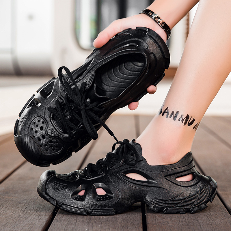 Non-slip Lace-up Sports Outdoor Men's Sandals foto 3
