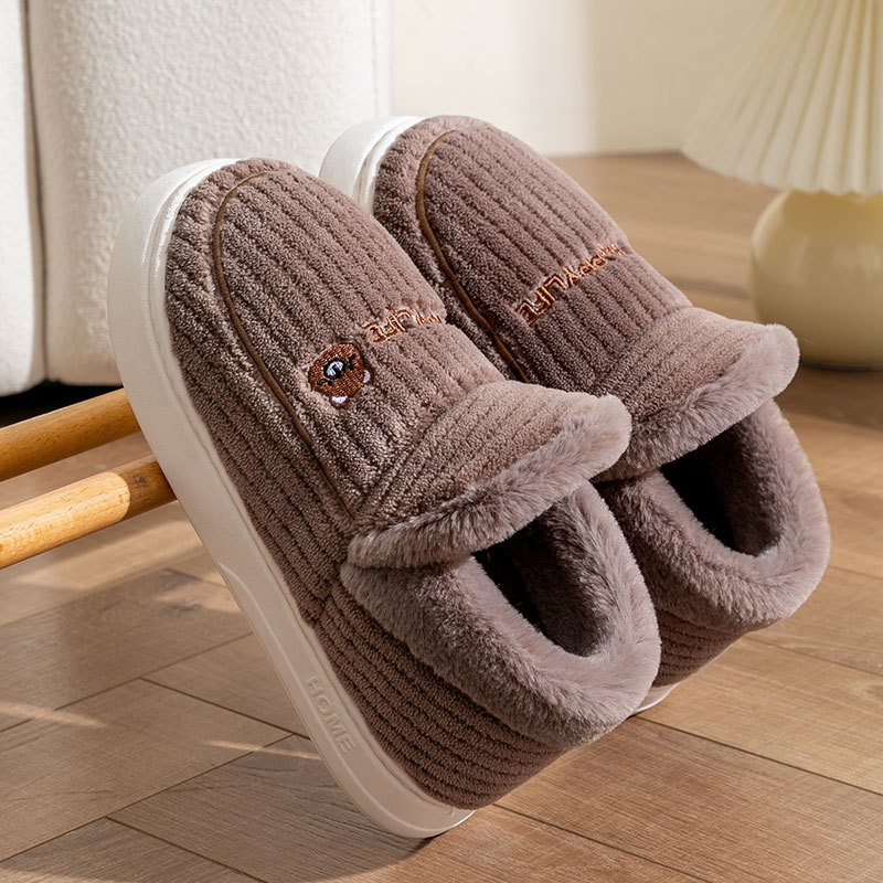 Men's Thick Cotton Slippers foto 4