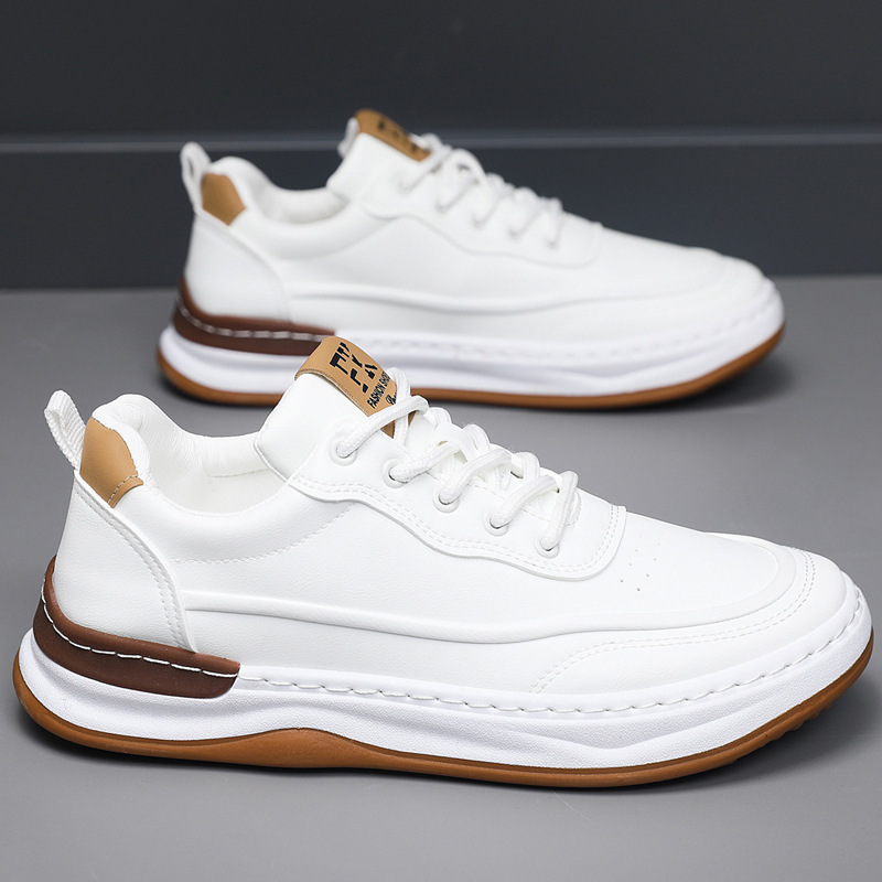 Fashionable Versatile Breathable Casual Shoes With A Soft Sole Lace Up Design And Round Toe foto 5
