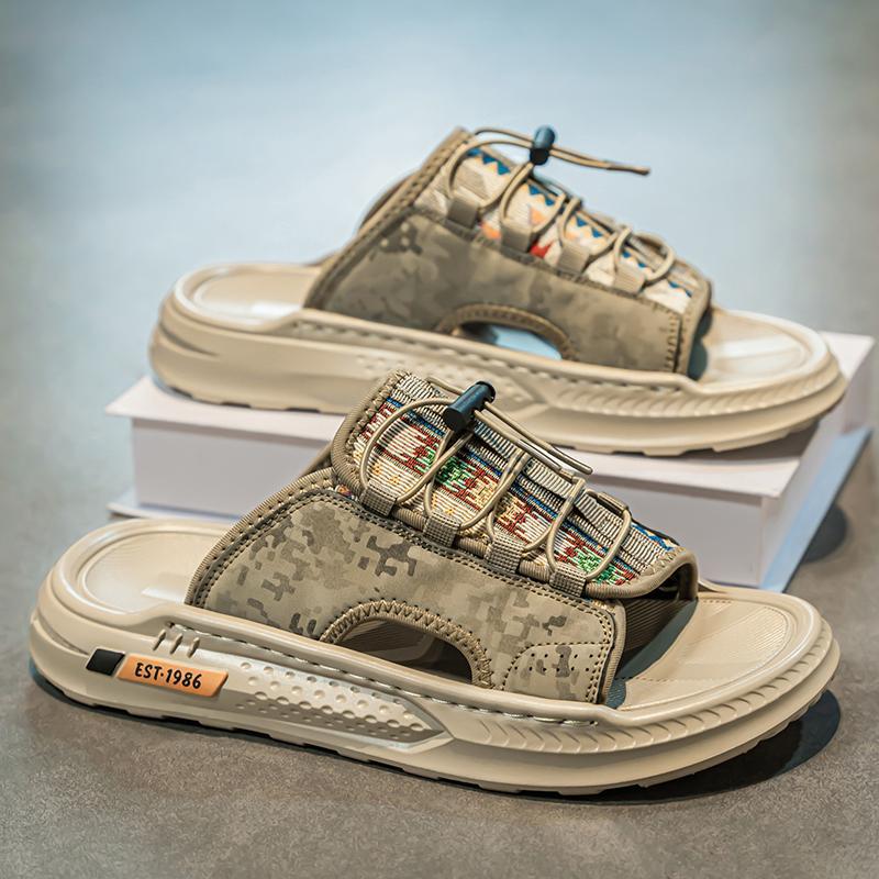 Men's Trendy Fashion Handmade Slippers foto 2