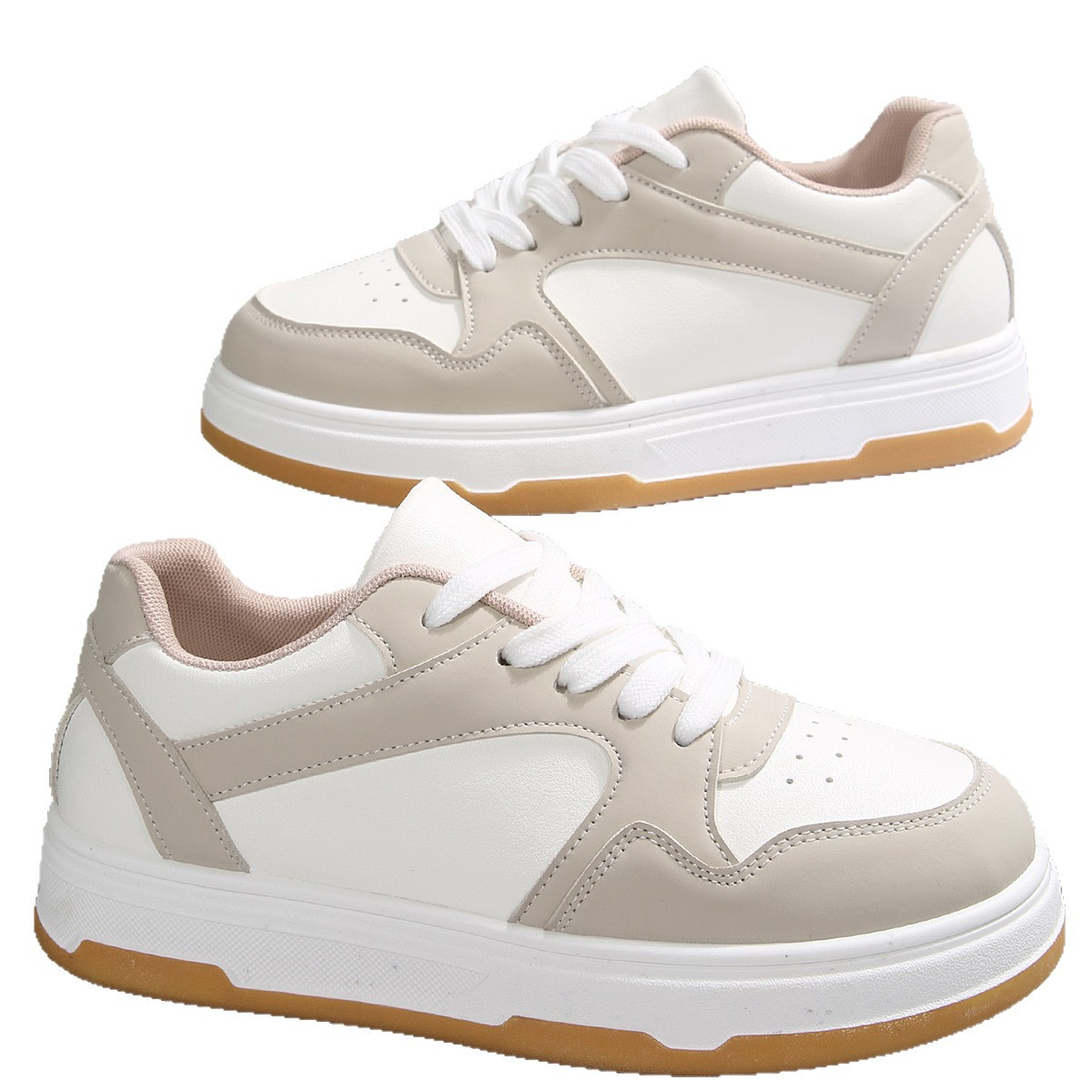 Women's Korean-style Thick-soled Casual Sneakers foto 4