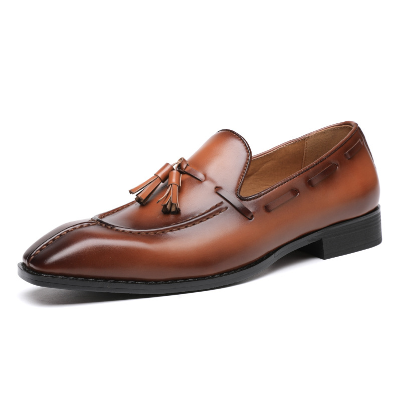 Business Casual Breathable Leather Shoes foto 4