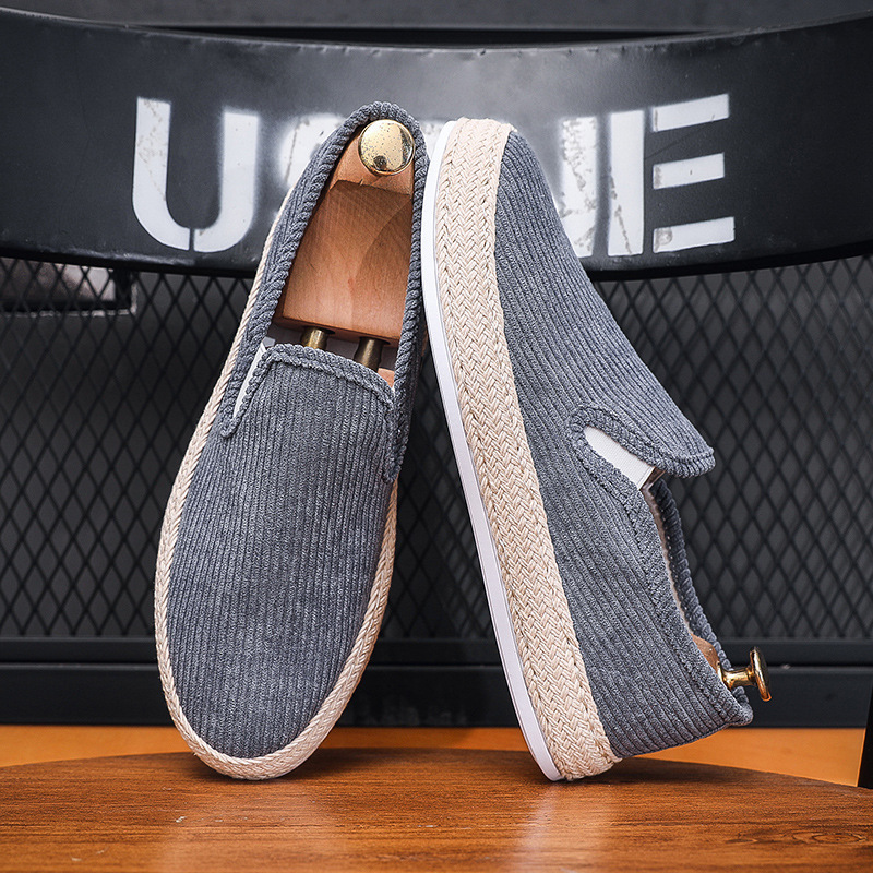 Mens New Casual Slip-on Shoes Thin Style foto 3