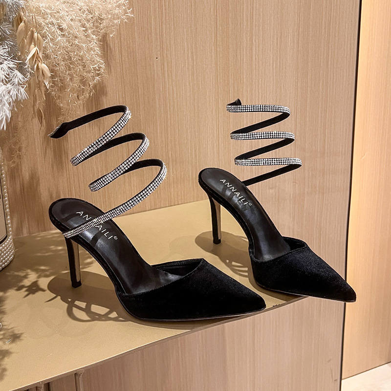 Women Pointed Stiletto Heel High Heels foto 3