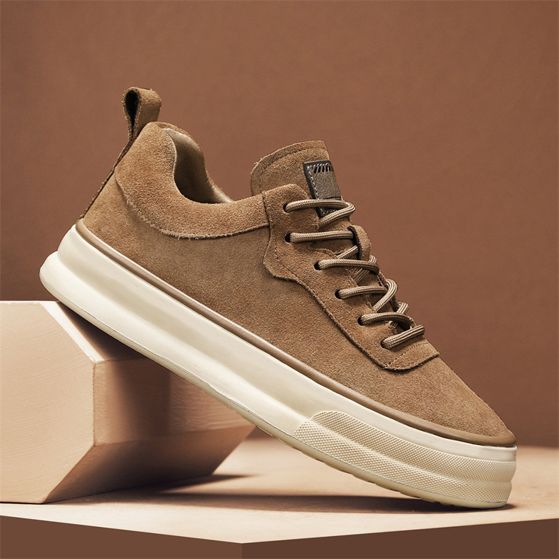 Korean Style Versatile Men's Sports Board Shoes Plus Size foto 3