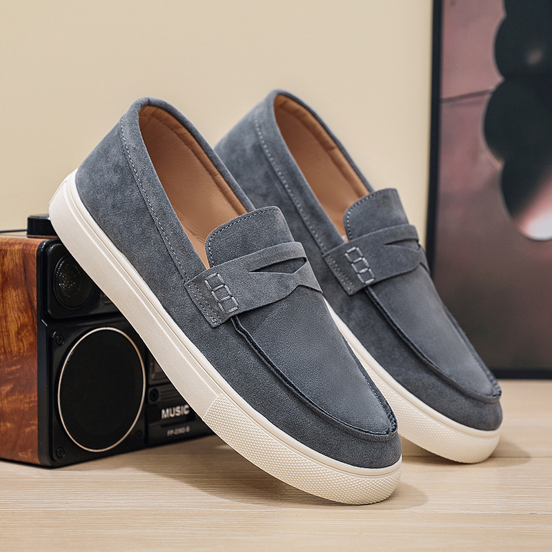 British Men's Fashion Slip-on Casual Shoes foto 5