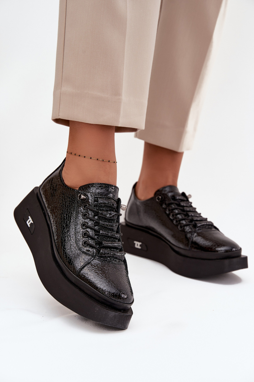 Platform schoenen Step in style