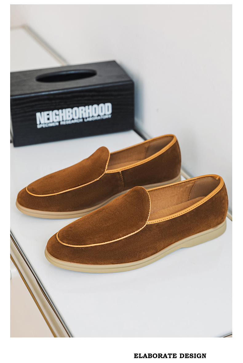 Men's Casual Soft-soled Business Flat Shoes foto 2