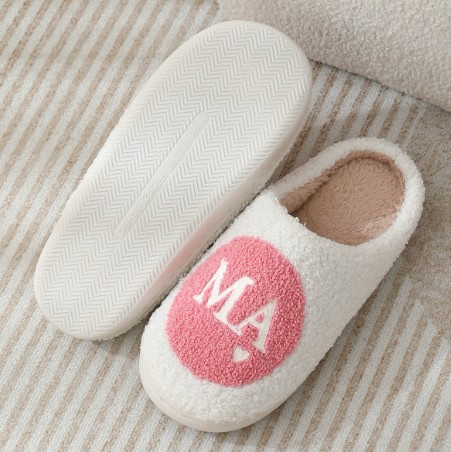 Baotou Casual Warm Mother Slippers foto 2