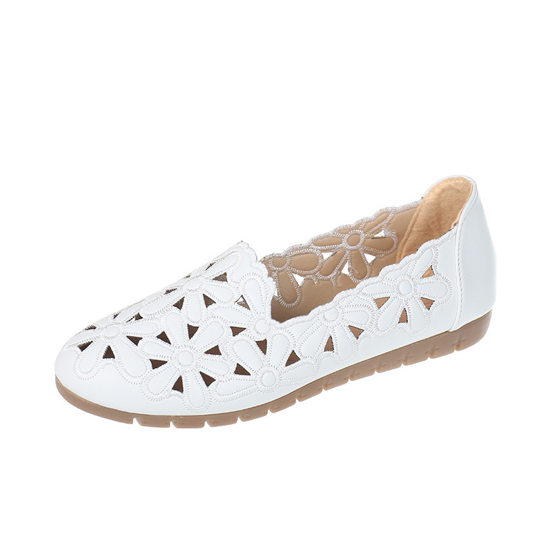 Soft Bottom Casual Hollow Breathable Flat Lazybones' Shoes foto 5