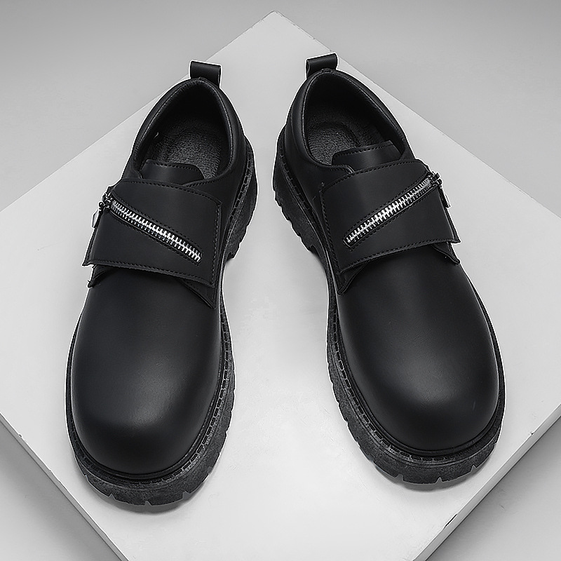 Casual New Platform Leather Shoes For Men foto 5