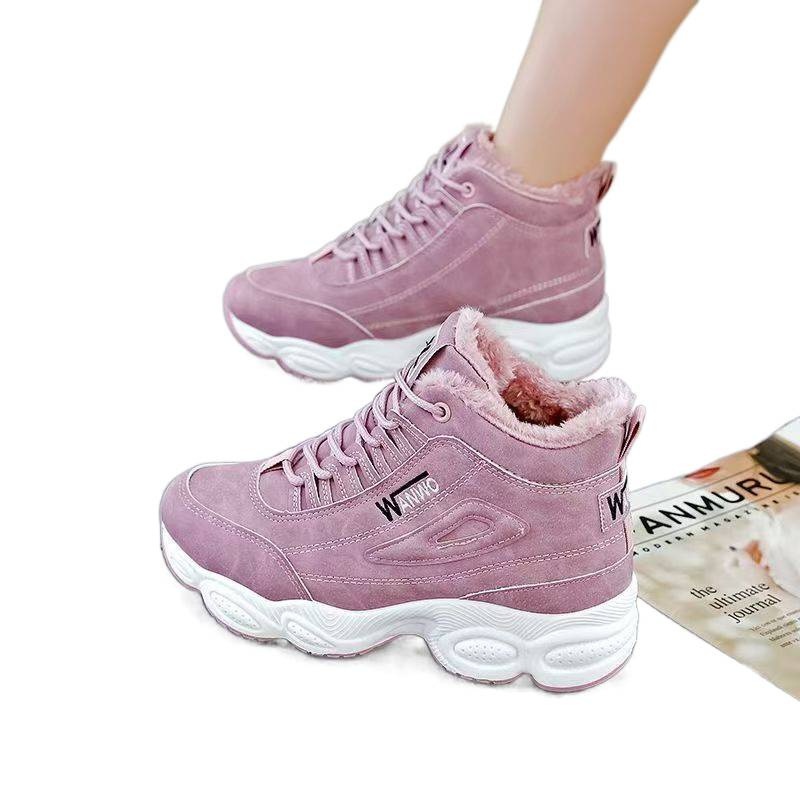 Womens Casual Versatile Height-increasing Warm Snow Boots foto 4