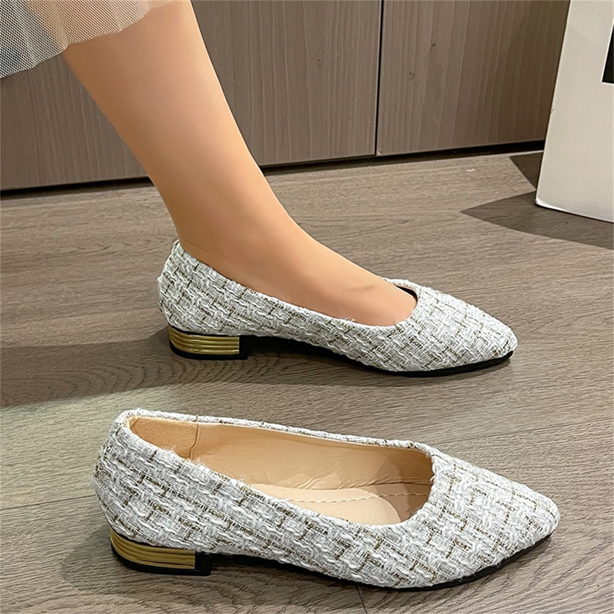 Lazy Shoes Roman-style Slip-on Elegant Pumps foto 5