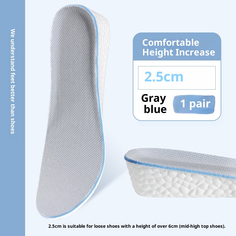 Boost Extra Soft Height Increasing Insoles Cushioning Air Cushion Insoles foto 5