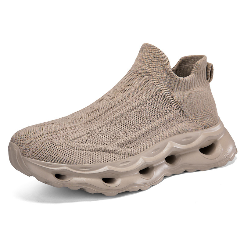 Plus Size Sports Women's Shoes Breathable Flyknit foto 3