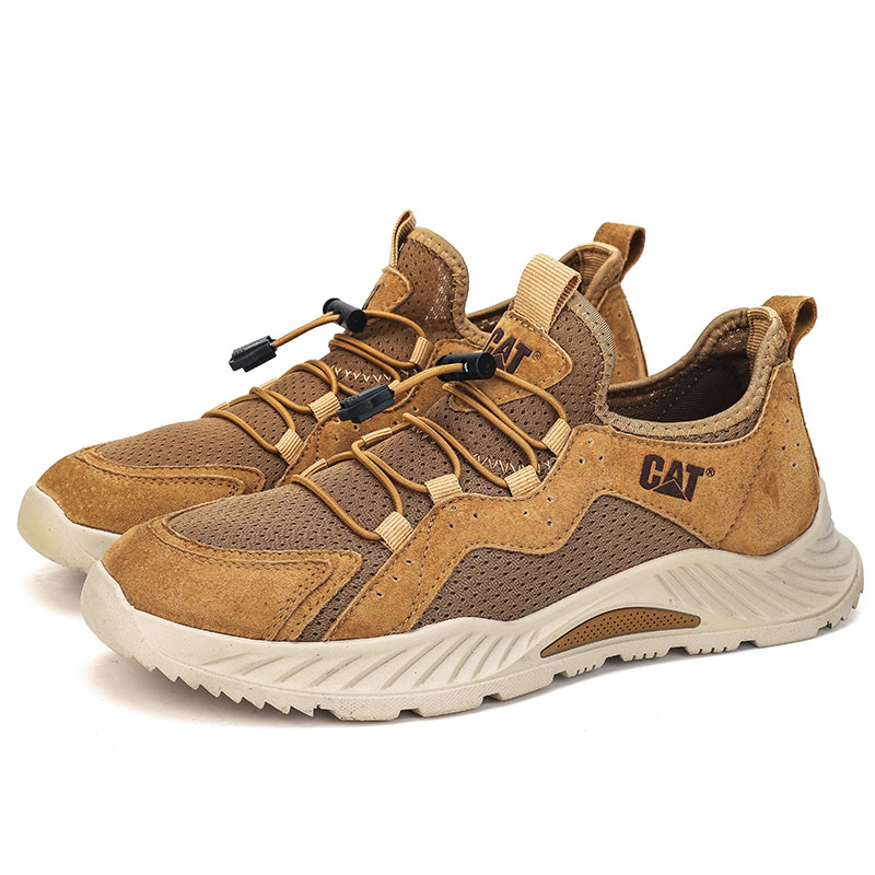 Cross-border Leather Men's Breathable Tooling Hiking Quality Casual Shoes foto 2