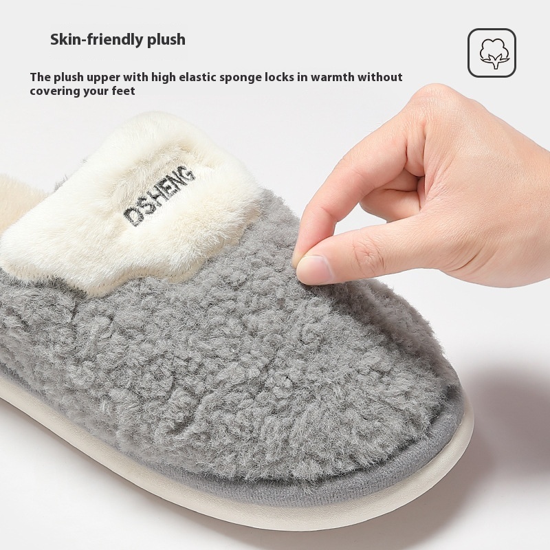 Cotton Slippers Winter Men's Indoor Home foto 4