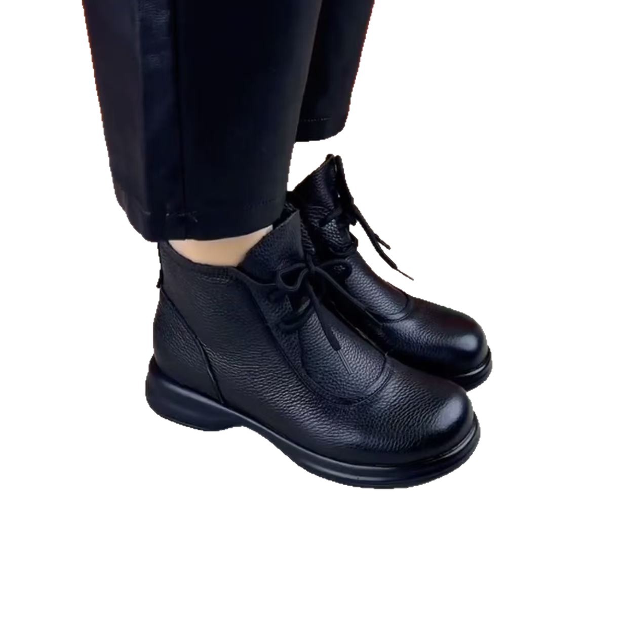 Women's British-style Ankle Boots With Flat foto 4