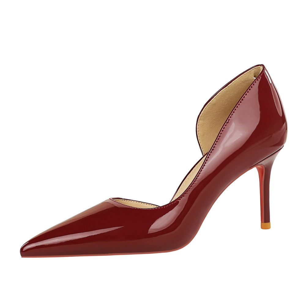 European And American Style Fashionable Simple Sexy High Heels For Women foto 5