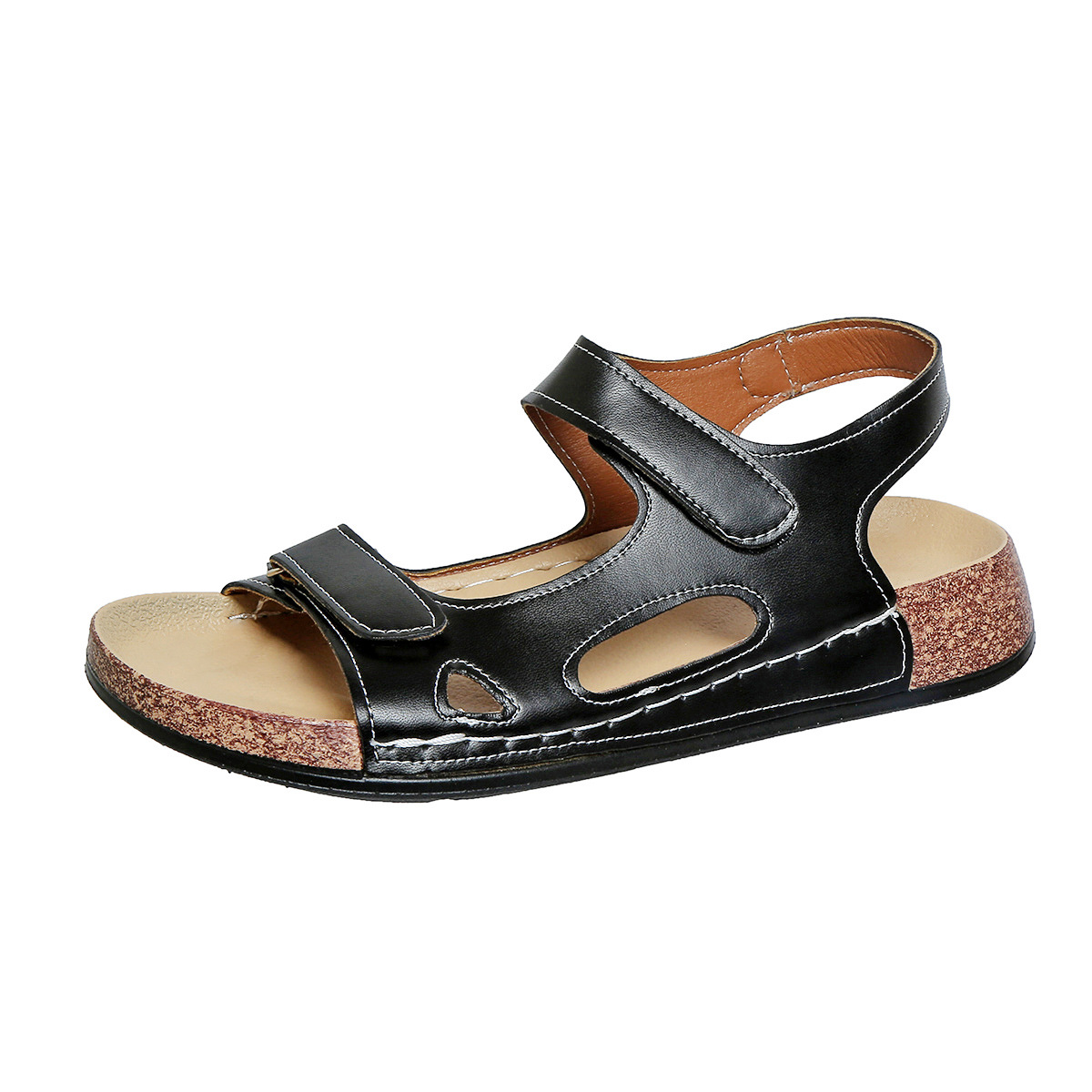 Women's Fashion Plus-Size Thick-Soled Wedge Sandals foto 4
