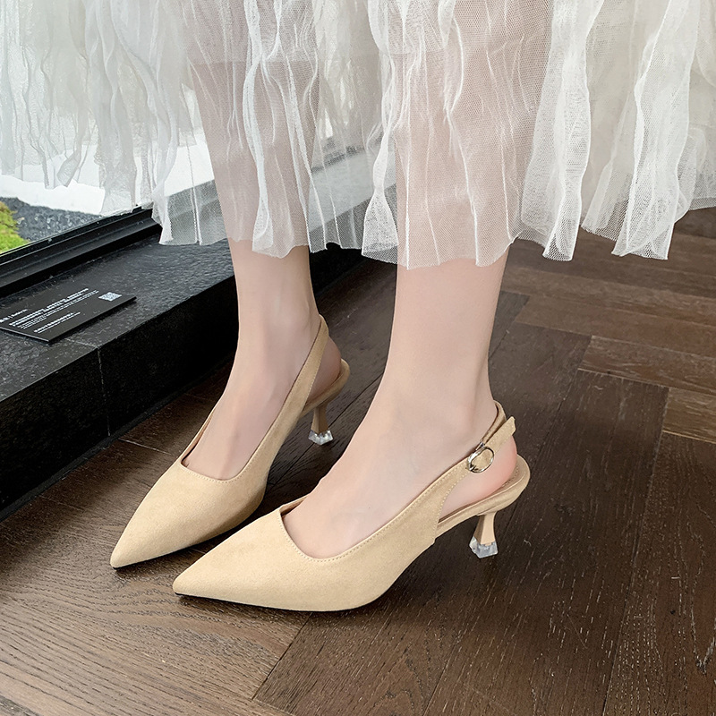 Spring And Summer Stiletto Heel Pointed High Heels foto 5