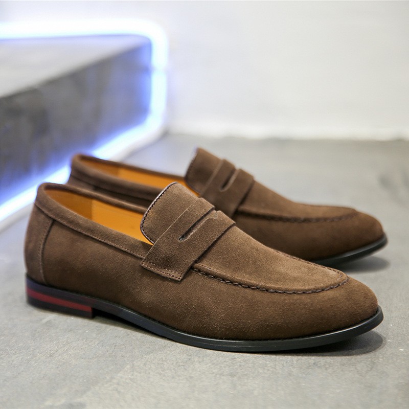 Men's Spring New Korean Style Trendy Leather Shoes foto 5