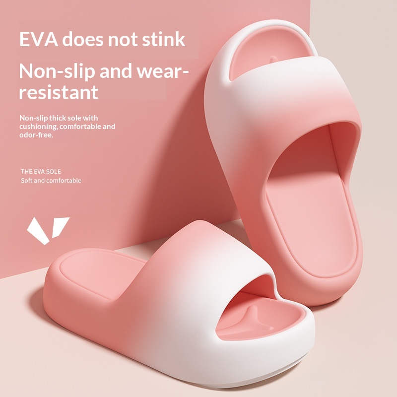 Gradient-colored Thick-soled Ultra-comfortable Slippers foto 4