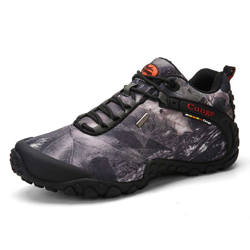 Camouflage Outdoor Climbing Boots Foreign Trade Men's Sports Camping Climbing Boots foto 2