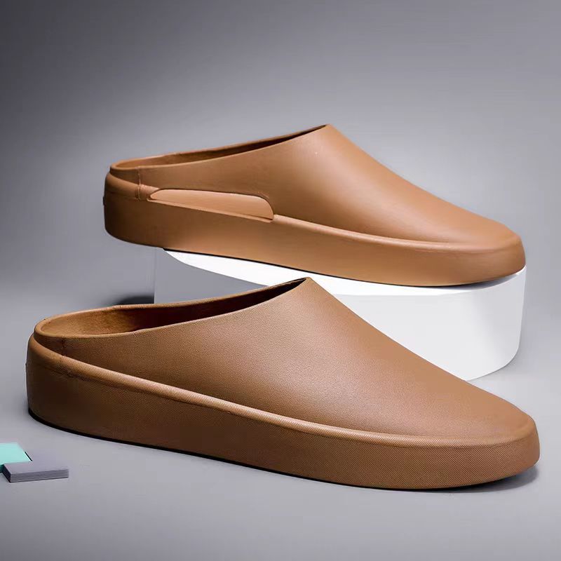 Baotou Slippers For Men Springsummer Outdoor Crocs-style Shoes foto 5