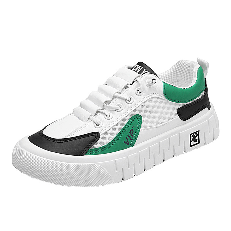 Mens Casual Breathable Mesh-panel Athletic Shoes foto 2