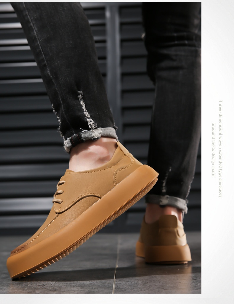 Business Soft Bottom Youth Vintage Martin Boots Korean Style foto 5