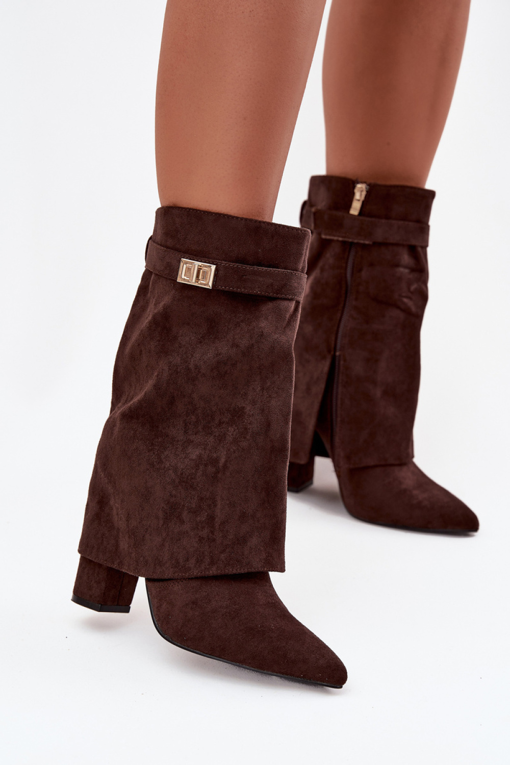 Laarsjes met hoge hak Step in style