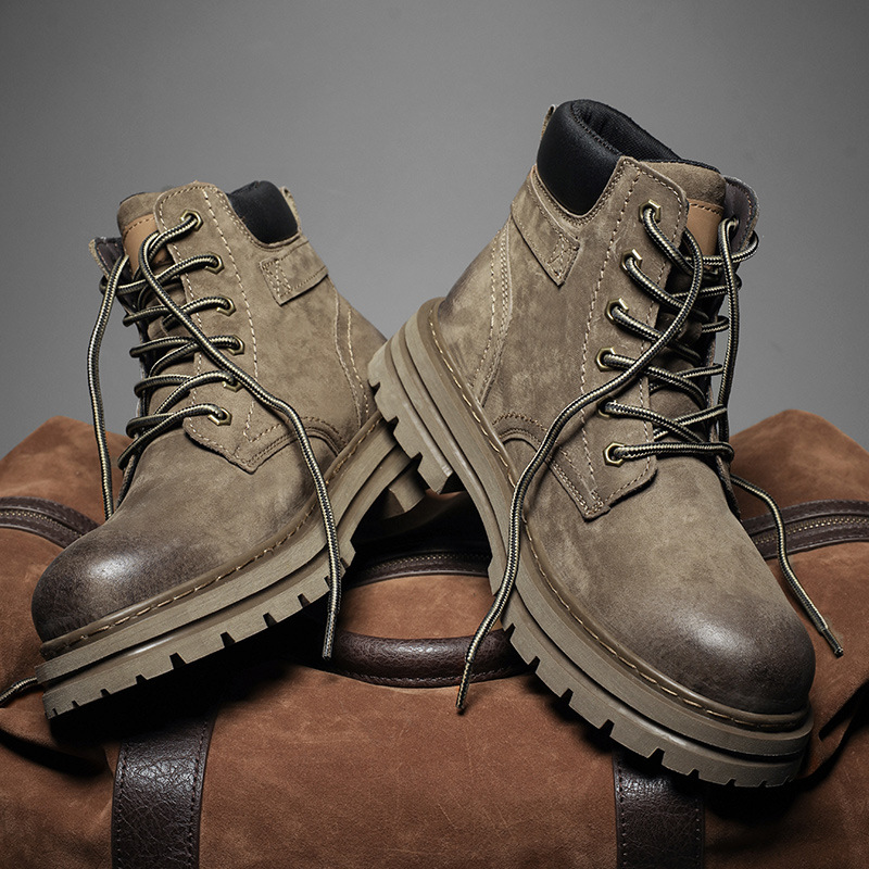 Martin Boots Men's Autumn And Winter Retro British Style foto 3