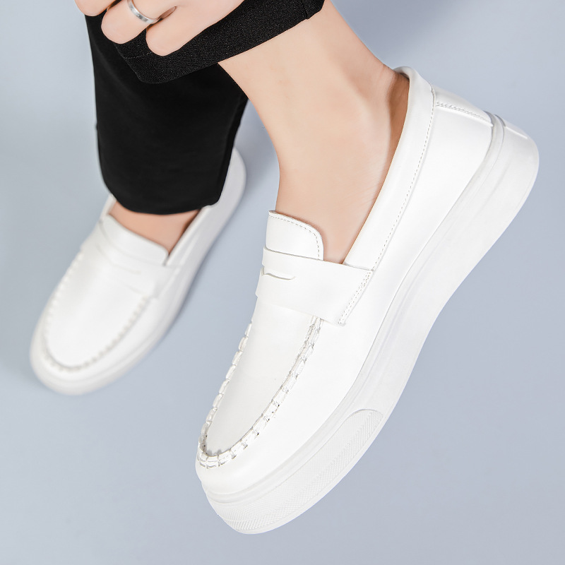 Men's Shoes British Style Summer Breathable Gommino foto 5