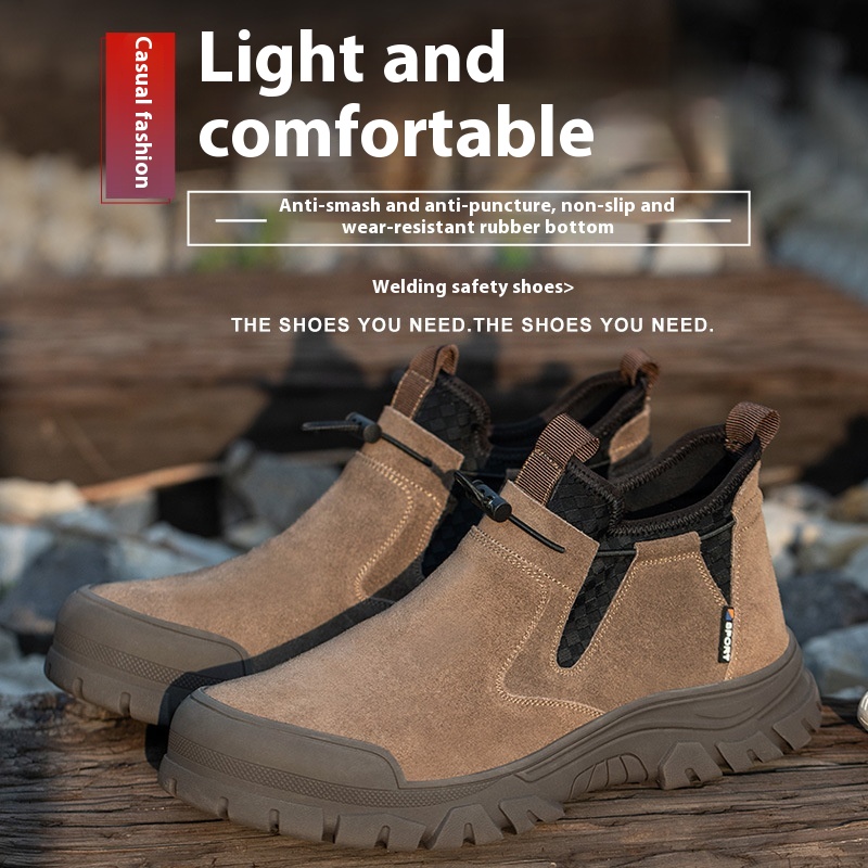 Welding Safety Shoes Are Smashing And Anti Piercing foto 5
