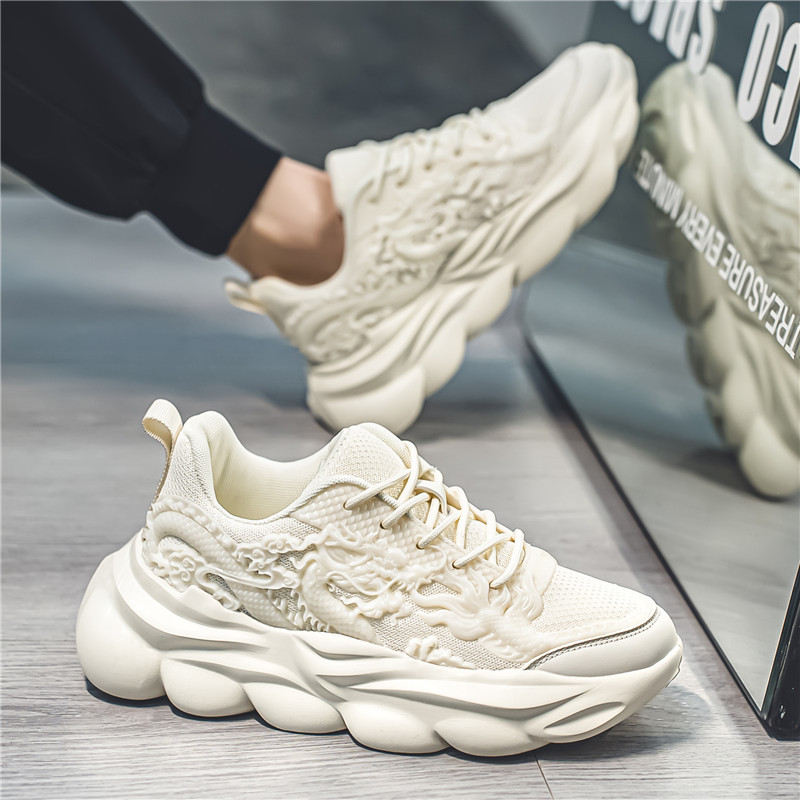 Dragon Year All-match Men's Thick Bottom Sneaker foto 4