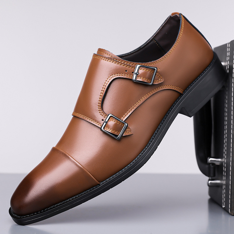 Leather Shoes Men's Business Shoes Oxford foto 5