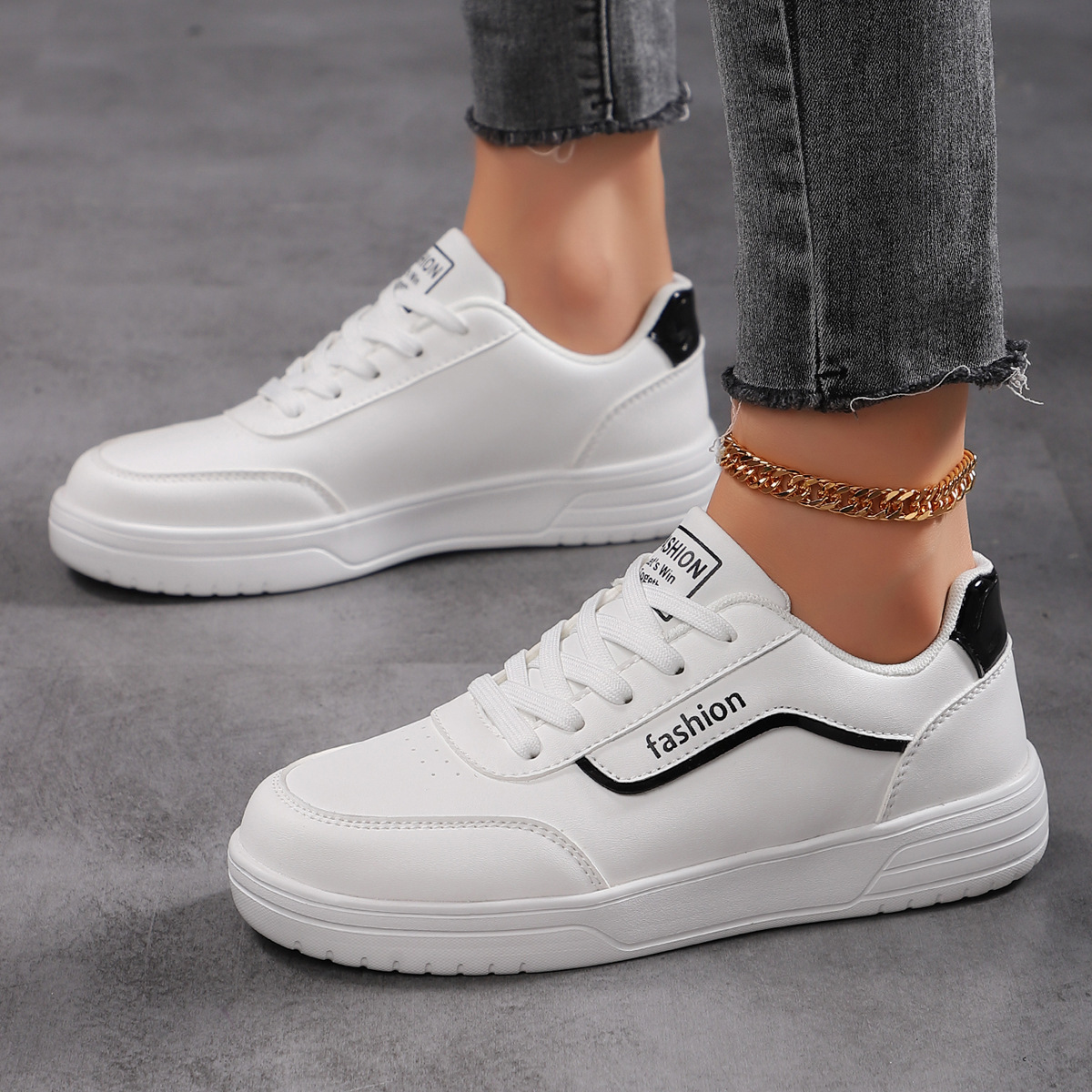 Women's Breathable Student Board Shoes foto 3
