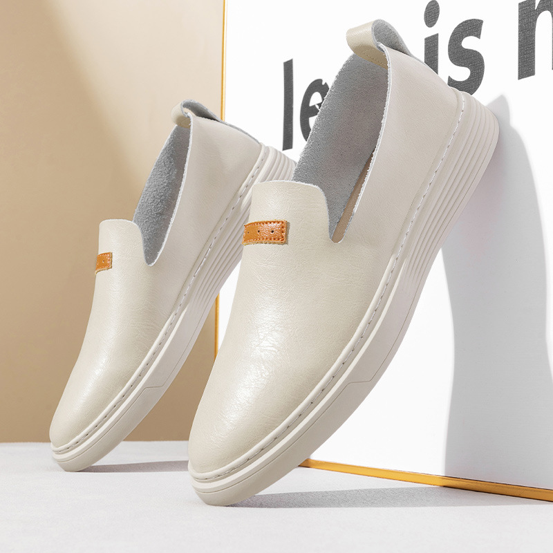 Summer Outdoor Casual Cowhide Simple Fashion Men's Shoes foto 3