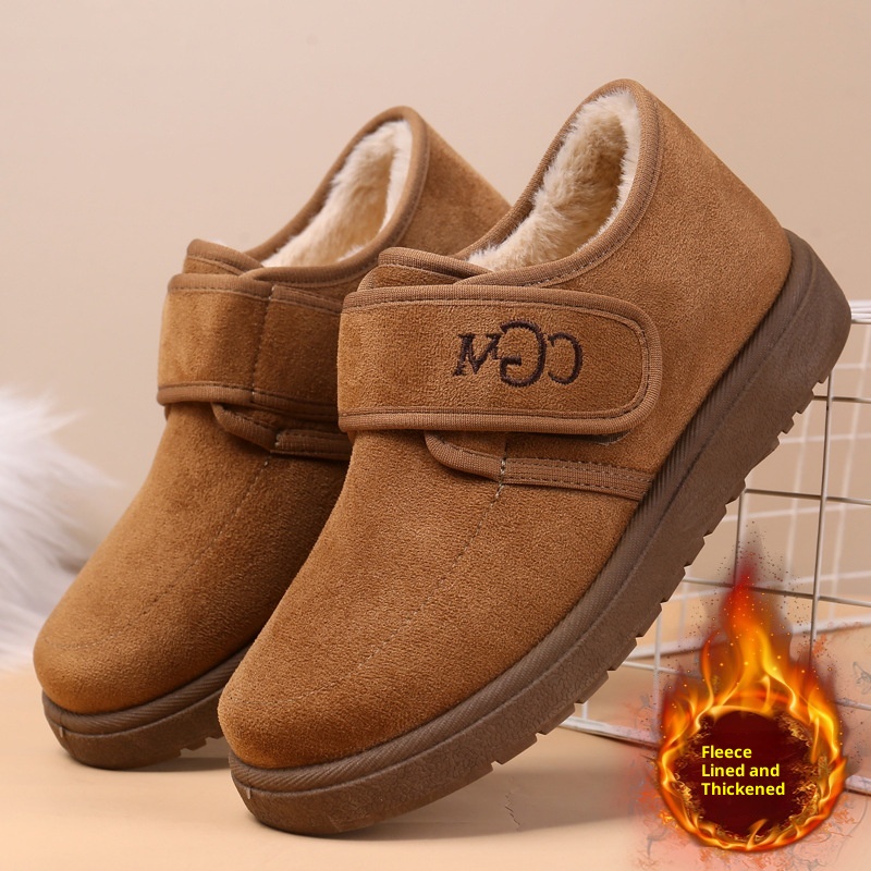 Cotton Shoes Velcro Women's Warm Trendy Casual Cotton Boots foto 5