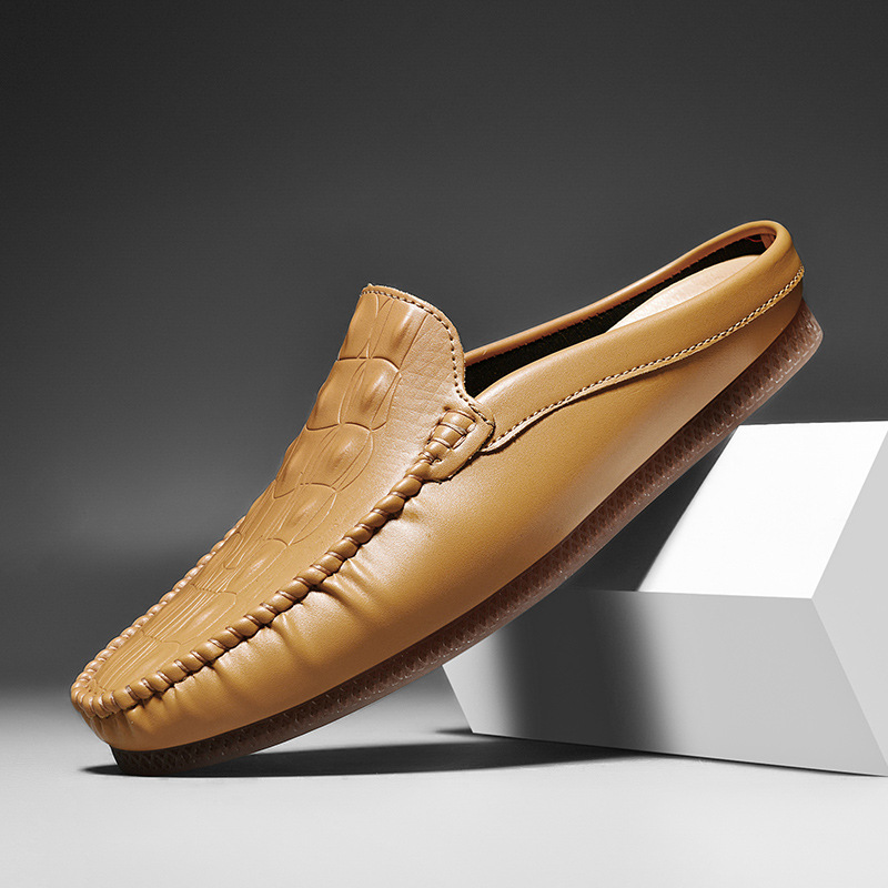Summer Men's Leisure Semi-slippers Breathable Gommino foto 5