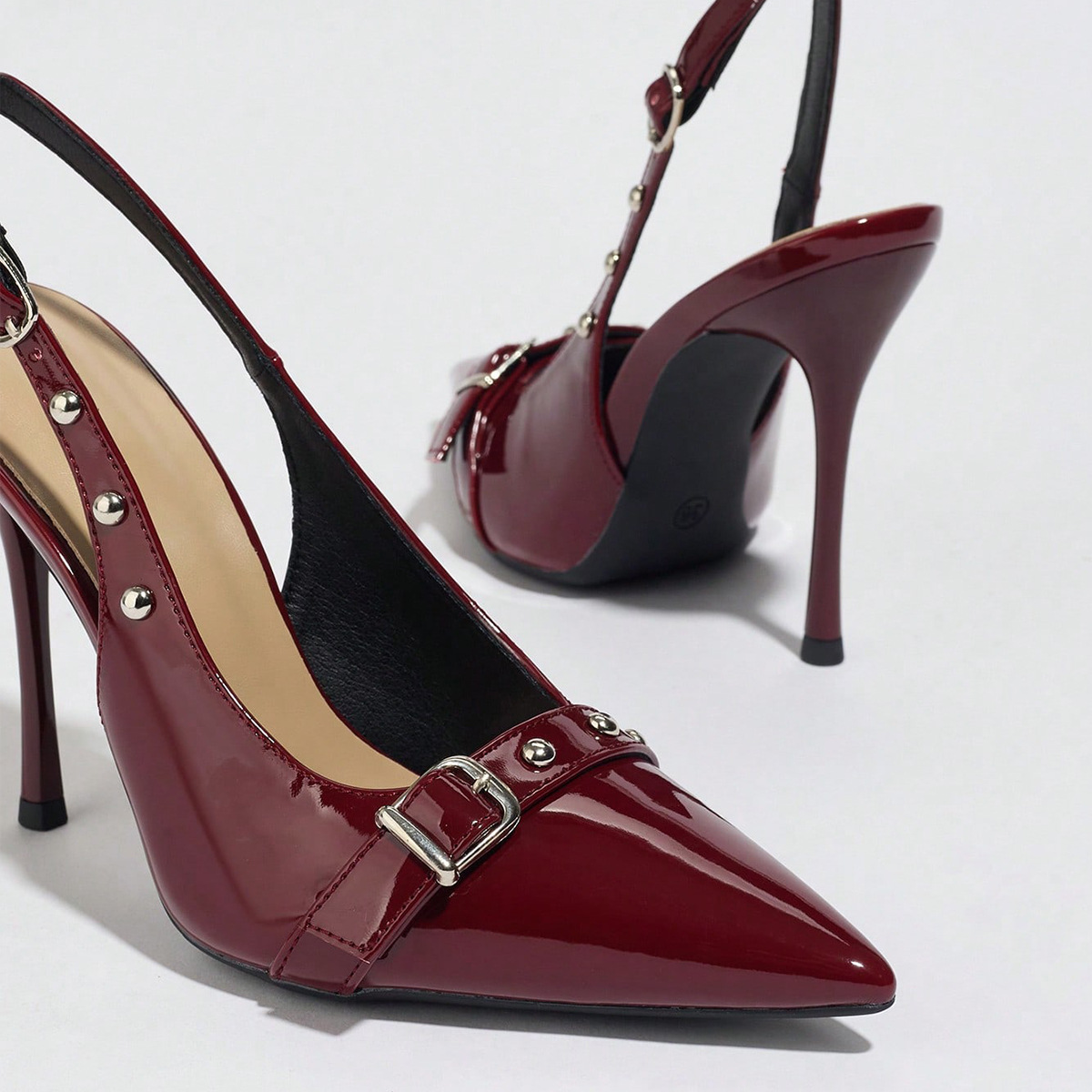 Women's Pointed-Toe Comfortable All-Match High Heels foto 5