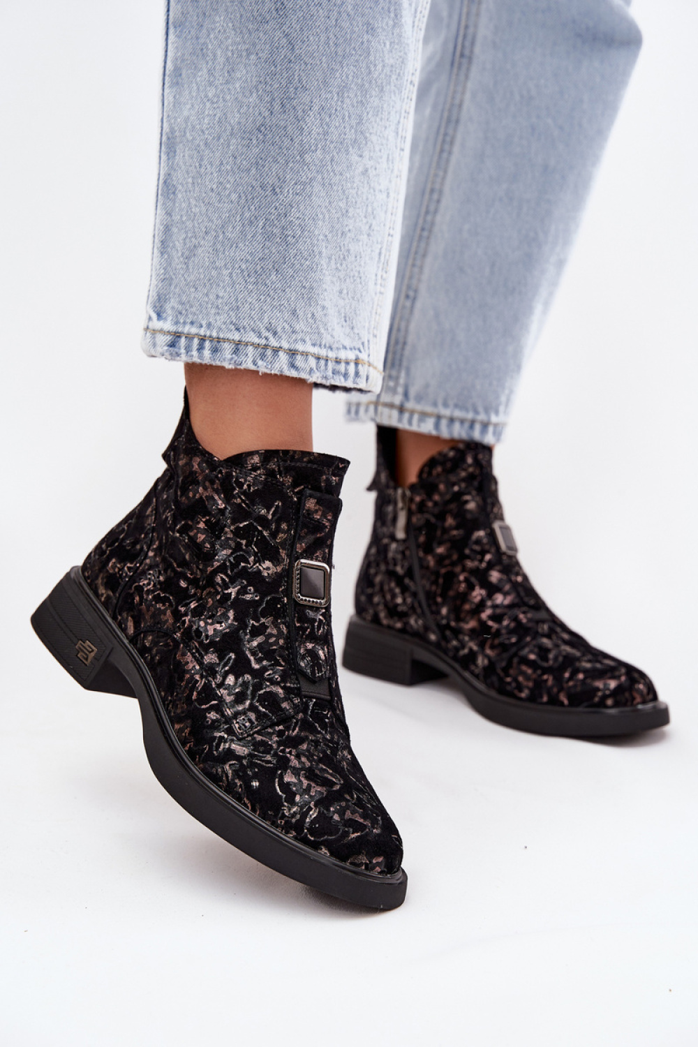 Laarsjes met hoge hak Step in style