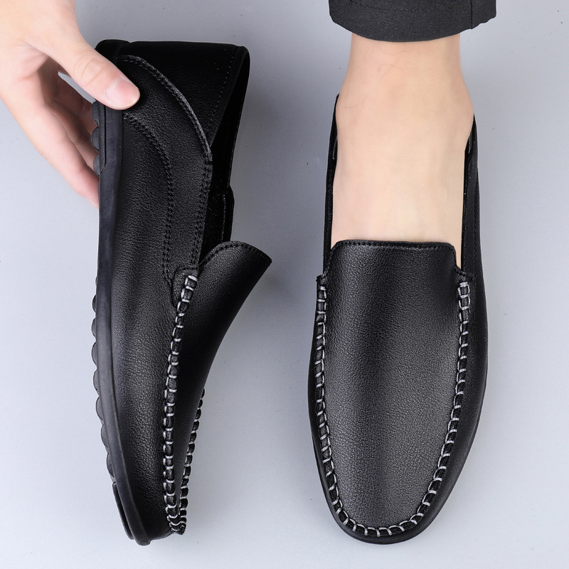 Round Head Men's Casual Loafers foto 5