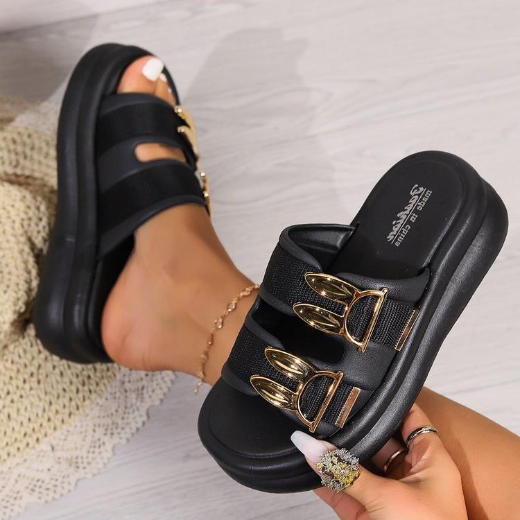 Women's Shoes Thick Bottom Slippers Soft Bottom foto 5