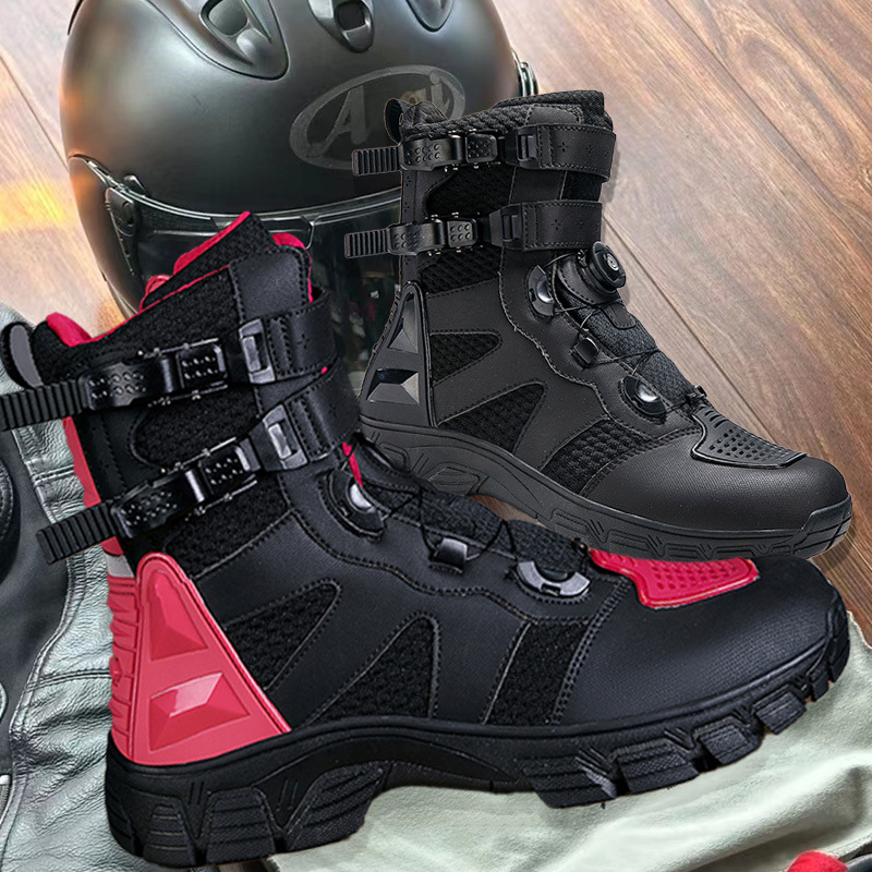 Fashion Motorcycle Professional Shoe Protection Male foto 3