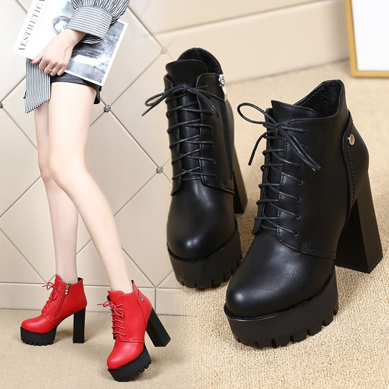 Chunky Heel Platform Boots For Women FallWinter 2025 foto 3