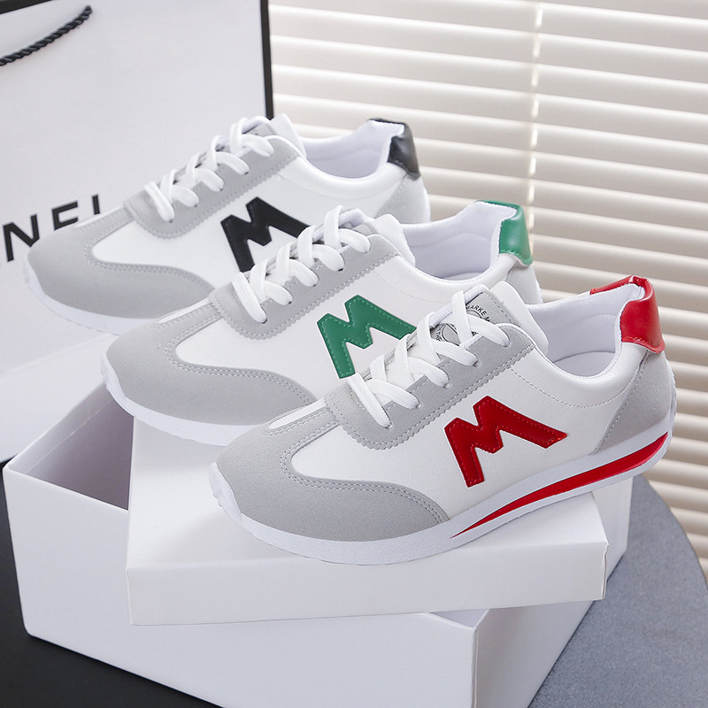 Students' Street Shot Sports Casual Flat Skateboard Shoes Women