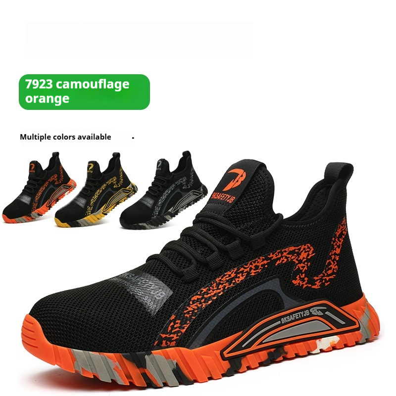 Labor Protection Plush And Warm Steel Toe Shoes foto 5