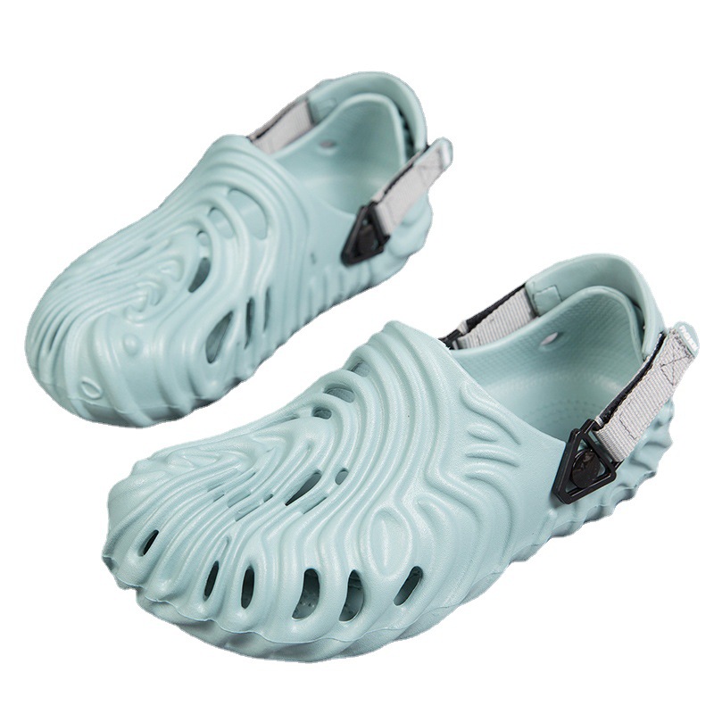 Fashion Summer New Casual Men's Shit Feeling Closed-toe Slippers foto 3